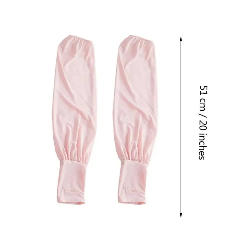 Loose Sleeve Ice Silk Breathable Hand Sleeve Sunscreen Anti-Ultraviolet Cycling Driving Men And Women Same Style Hand Sleeve