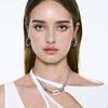 SENTIMENTS NO.562 [SILVER] EARRING