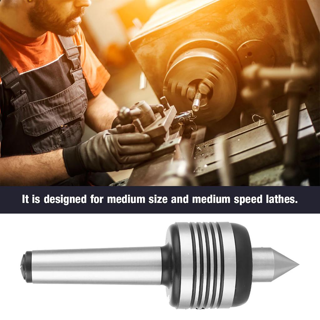 MT3 Hochleistungs-Präzisions-Drei-Lager-Mitlaufspitze für Metalldrehbearbeitung