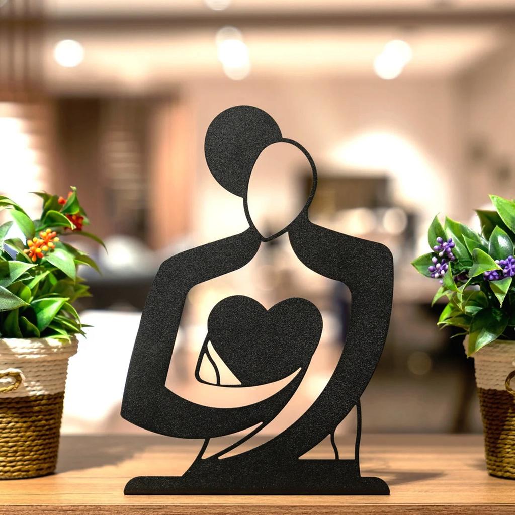 1 Stuks IJzeren Kunst Decoratief Ornament, Bureau Decoratief Stuk, Boekenplank Decoratief Stuk, Geschikt voor Bureau/Boekenplank, Woondecoratie, Ide