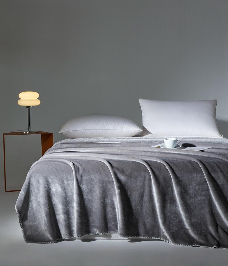 

Мягкое бархатное одеяло Однотонная простыня Пледовое одеяло, приятное для кожи Взрослые Дети Накидка для сна Простое дорожное одеяло manta 70x100cm 1pc