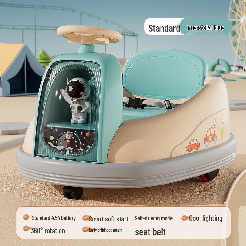 

Детский электрический бамперный автомобиль с музыкой и светом – Идеальный подарок на день рождения для детей в возрасте 1-6 лет