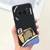 Für Nichts Telefon (2a) (2) Schwarze Silikon-Schutzhülle Für Nothing Phone2 Phone 2a Niedliche Cartoon-Weichschalen