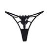Lady Spring and Summer Sexy Embroidery Water Soluble Flower Temptation Hollow Taste Beautiful Buttock Thong Underwear