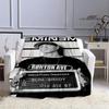 Eminem Hip-hop Singer Printing Blankets Warm Blanket Flannel Blanket Picnic Blanket Blankets for Beds Birthday Gift