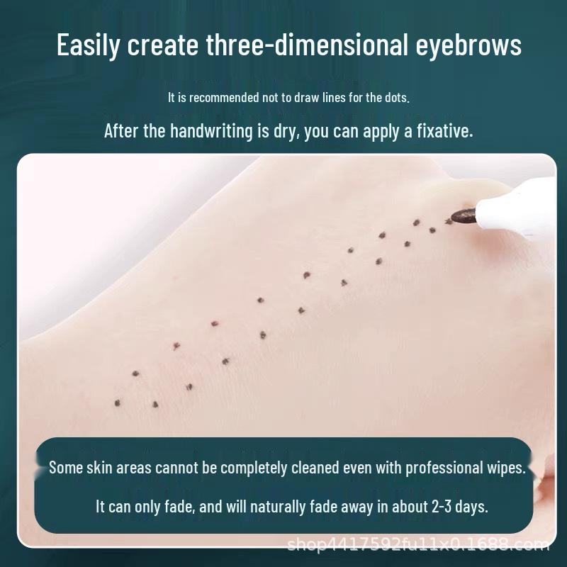 Korean Style Double-Ended Semi-Permanent Eyebrow Shaping & Lining Pen