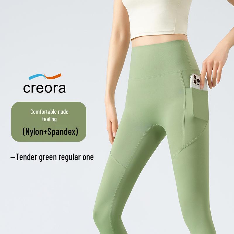 

Женские брюки для йоги с высокой талией на весну 2025 года с карманами - Высокие, эластичные, профессиональные спортивные и беговые фитнес-леггинсы XL