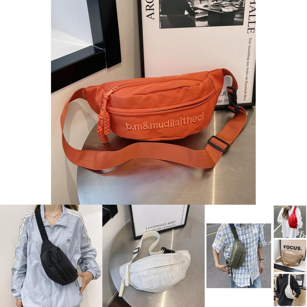 Stylish And Versatile Men's Casual Waist Bag Ideal For Outdoor Activities And Travel