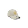 Casquette Femme - New Era - 9FORTY - New York Yankees - Logo Métal - Beige - Sportswear