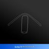 Jihu T1 Navigation Screen Console & Door Handle Protective Film for 25 Models