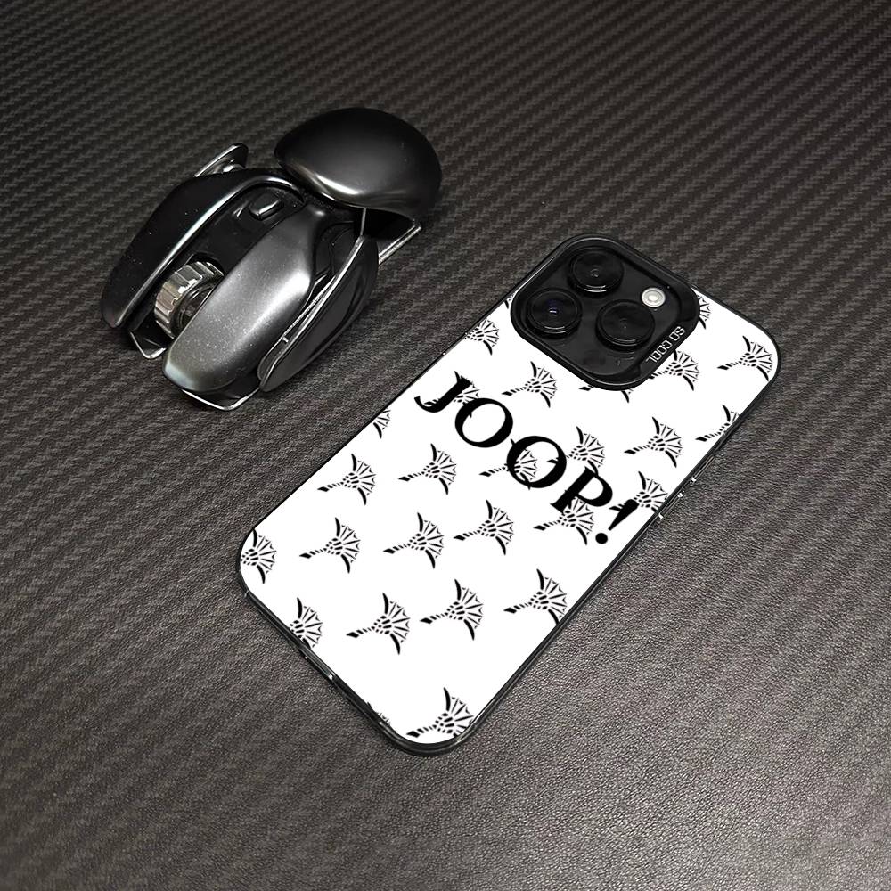 Famous Printed J-JoopS Logo Phone Cases For IPhone 17 16e 15 14 13 12 11 Plus Pro Max ProMax Colorful Covers
