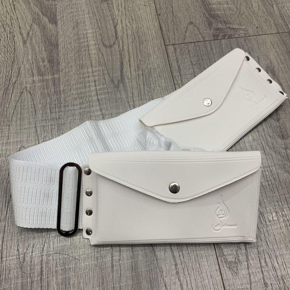 Wide Studded Waist Belt Stretchy Prayer Belt Unisex Arab Fanny Pack  Umrah Girdle