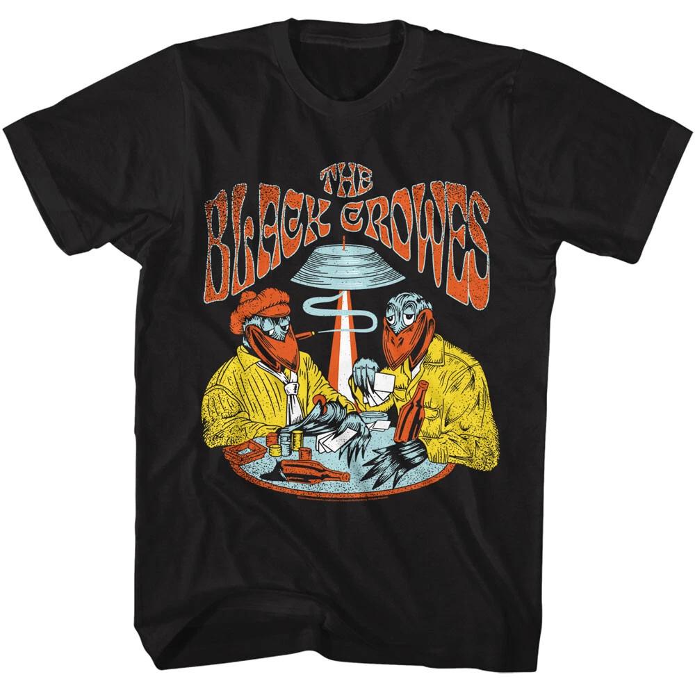 The Black Crowes Poker Game Men s T Shirt Rock Band Music Merch XL