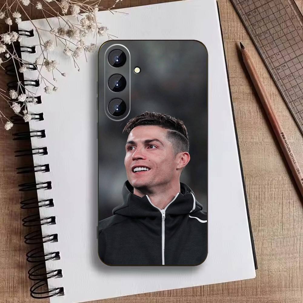 Player L-Ronaldo C-CR7 Phone Case For Samsung Galaxy A73,A72,A71,A70,A52,A51 Others Soft Black Cover