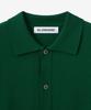 Blond9 Soft Texture Collar Knit Cardigan_Green