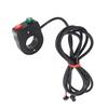2 In 1 Motorcycle Horn Light Switch Handlebar Light Horn Turn On Off Switch Button for Scooter Electric Cycle 1.5