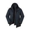 Mountain Warehouse Herren Ahorn 3 in 1 Wasserdichte Jacke