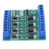 4‑Way MOS Tube Module Field Effect PLC Amplifies Board with Input Output Signal Indicator