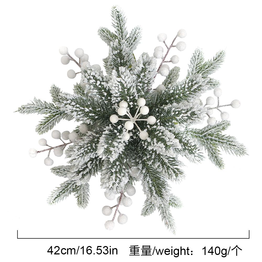 

1Pcs Artifical Pine Needle Garland Christmas Tree Decoration Pendant Ornaments Fake Plant For Home Decor New Year Party Supplies
