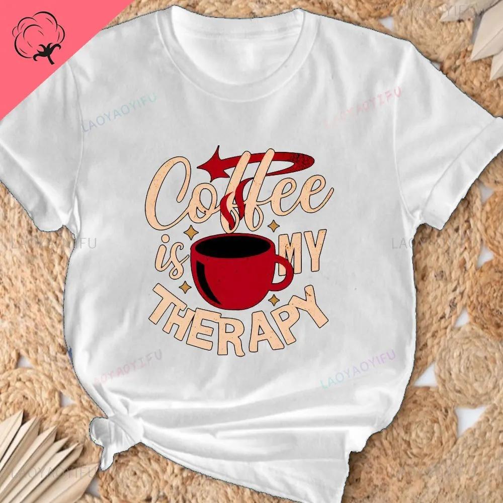Coffee Club Lover Shirt Coffee  T-Shirt Coffee-Lover G Graphic T Shirts Women Clothing Tops Aesthetic Clothes