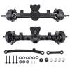 AXSPEED Front Rear Aluminum Alloy Portal Axle for Axial SCX24 Deadbolt Wrangler C10 Gladiator Bronco 1/24 RC Car Upgrade Parts