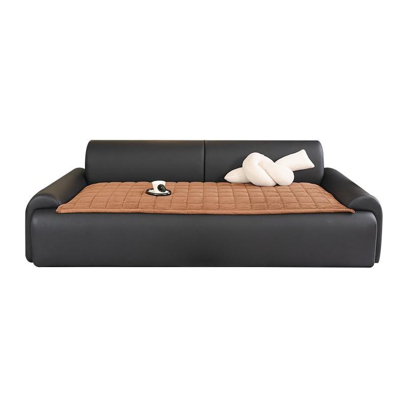 Four Corduroy Sofa Cover Thick Plush Non-slip Cushion Sectional