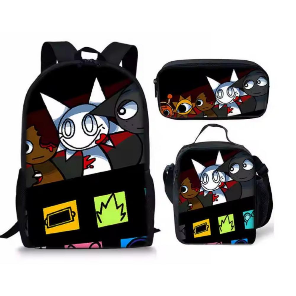 

Boys Backpack Rhythm Box Children s School Bag Anime Backpack Satchel Pencil Bag Oxford Cloth Pencil Case