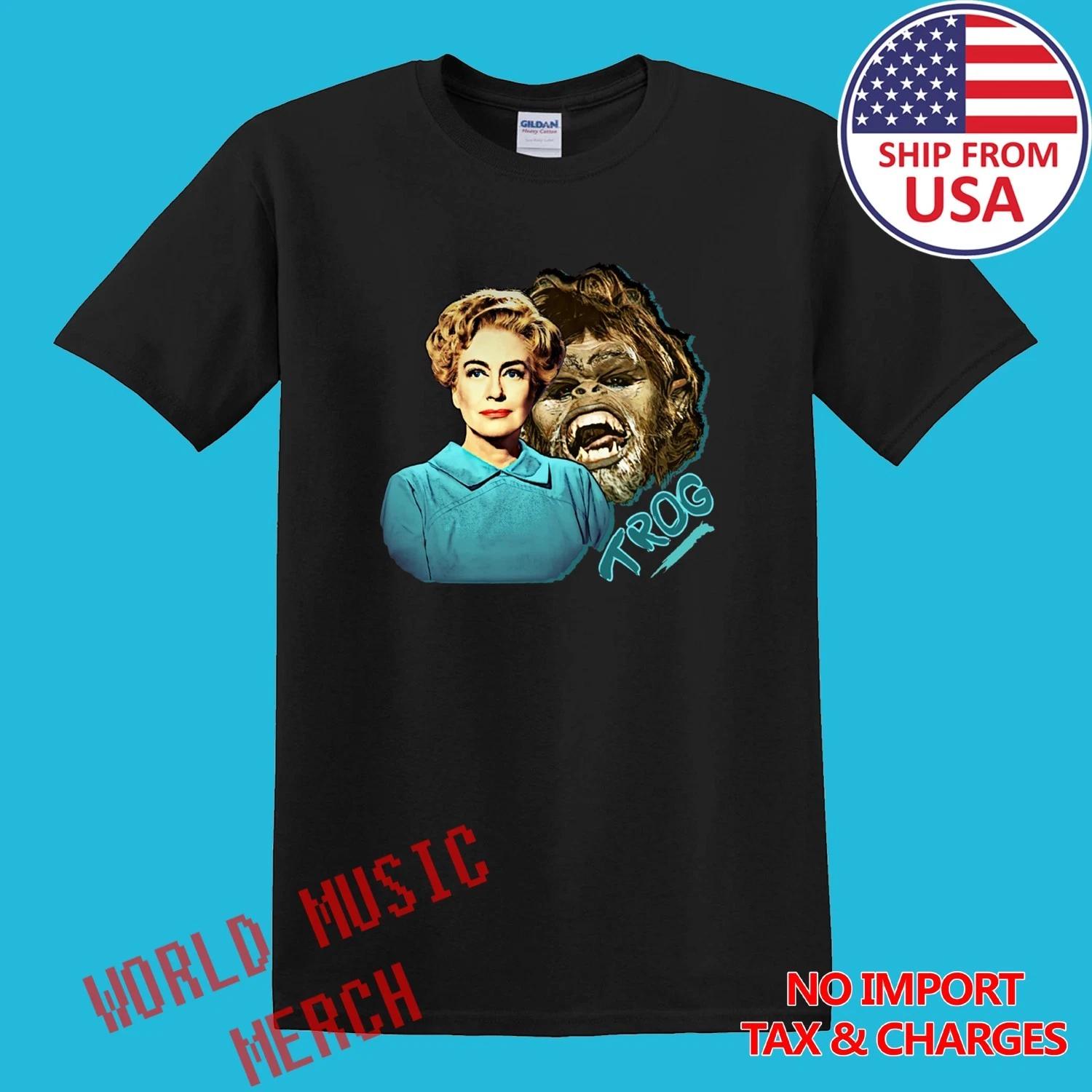 Joan Crawford Trog Movie Men s Black Size S-5XL L