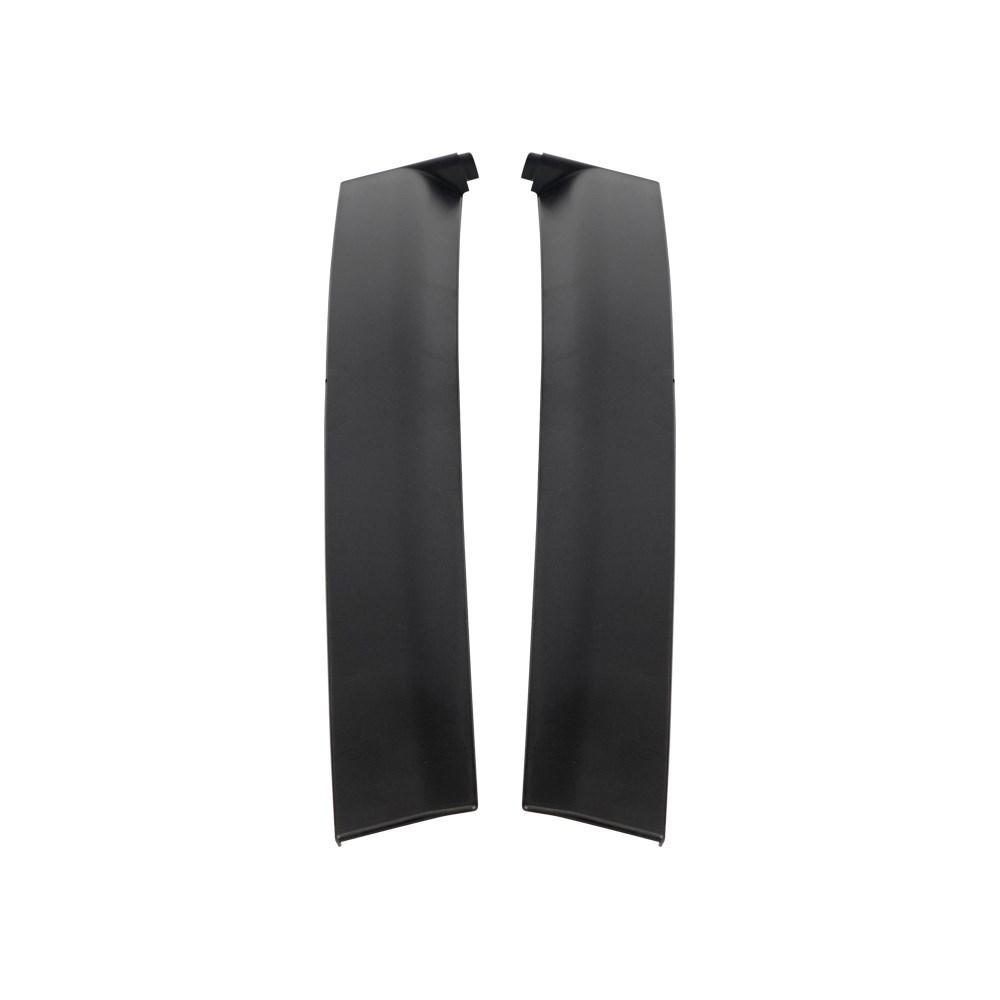 Links Rechts Türverkleidung Zierleiste Säulenverkleidung für 1992-1995 Honda Civic 2-Türer 3-Türer Windschutzscheibe A-Säulenverkleidung Zierleiste 72430-SR3-003