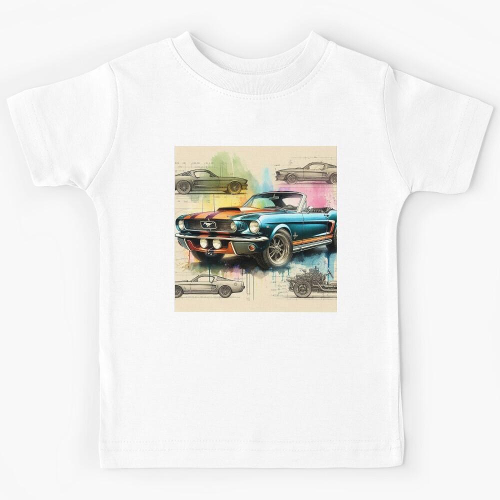 Classic Car Kids T-Shirt 130