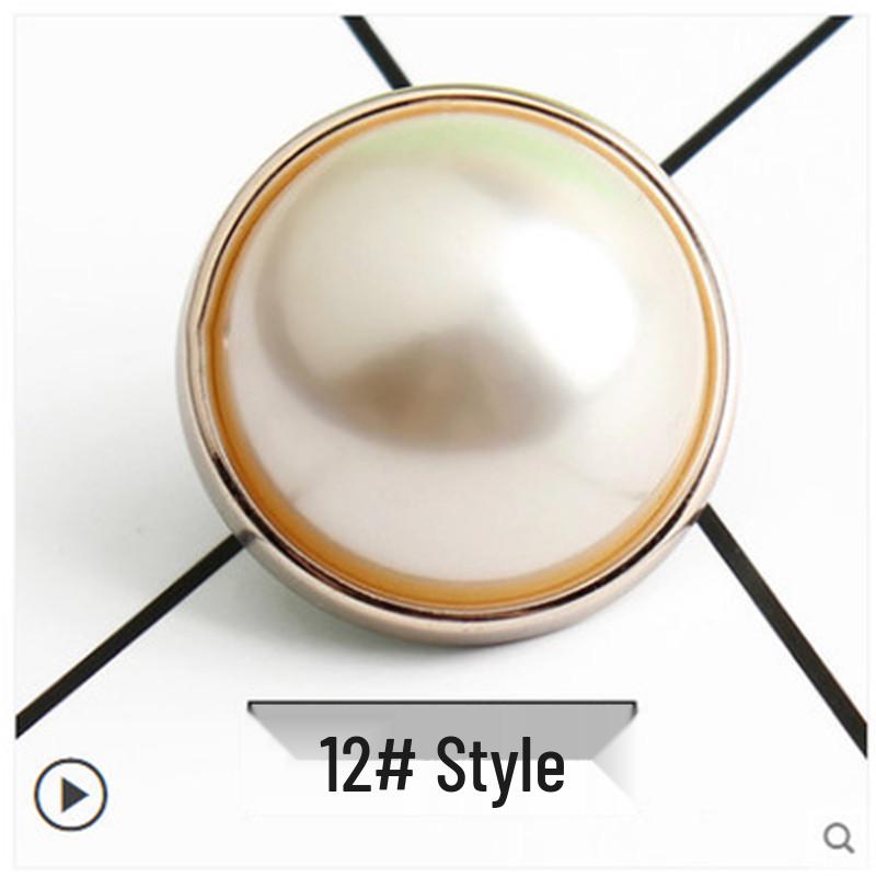 Versatile No-Sew Snap Button Brooch for Neckline and Waistline Adjustment