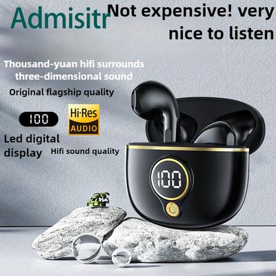 Noile căști Bluetooth fără fir TWS Dual Ear Wireless In-ear Stereo Digital Display Life