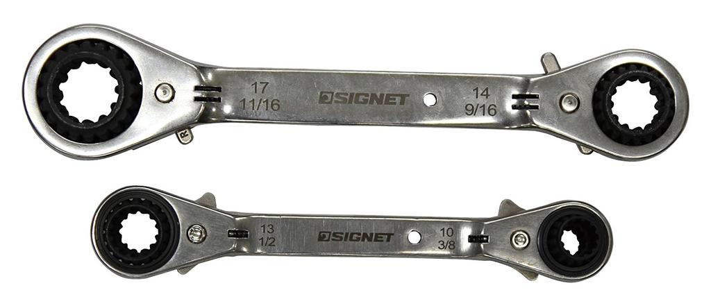SIGNET Open End Wrench Set 30704 4-Size