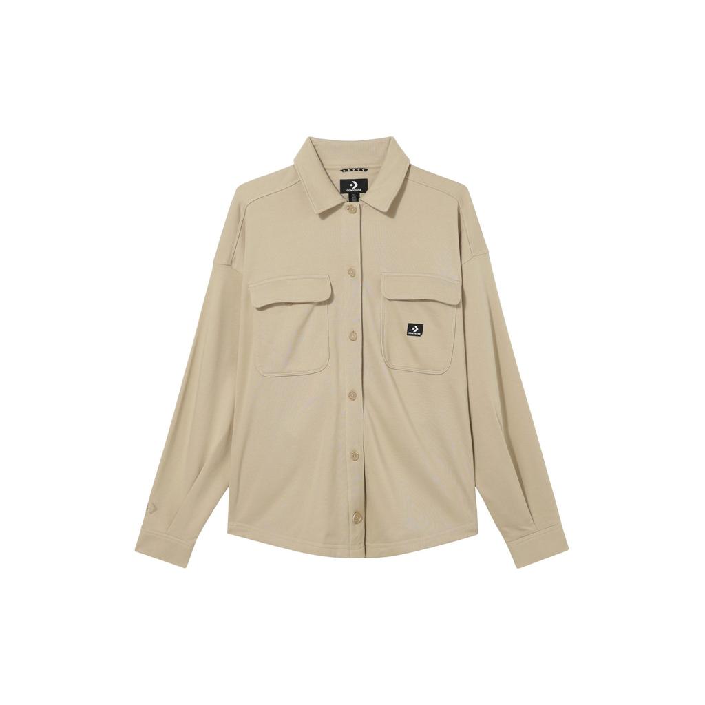 Converse Active Utility Shirt Women's Khaki 10026034-A05