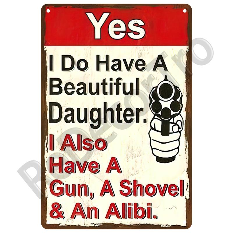 Caution Warning Metal Sign For Safety Signs Danger Beware Tin Sign Plate Home Wall Decor Vintage Plaque Home Art Painting Poster