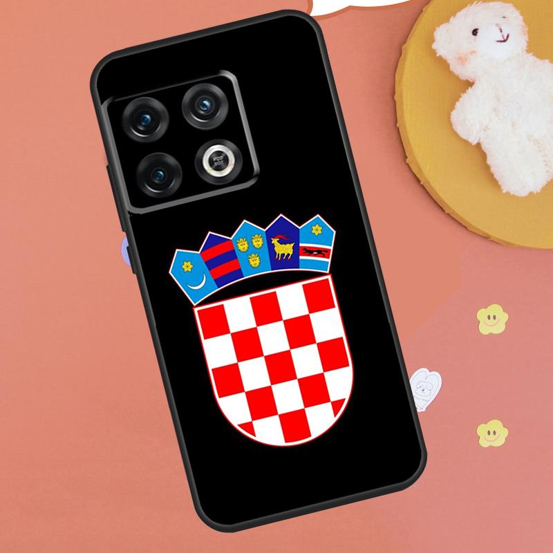 Croatia Flag Case For OnePlus 13R 12R 10R 13T 15 13 12 11 10T 8T Nord CE 4 3 2 Lite N20 N30 Nord 5 Funda