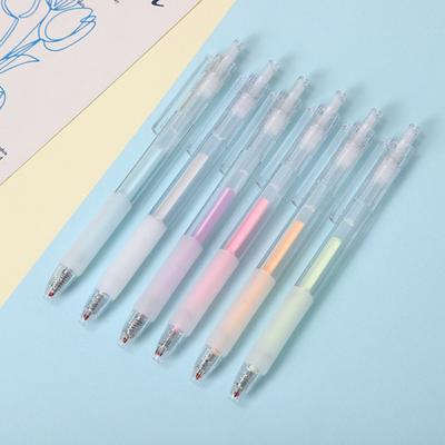6Pcs Glue Pen Fine Tip Quick Dry Double-sided Adhesive Precise Control Scrapbooking Decor Dot Glue Pen Stick Stationery Supplies