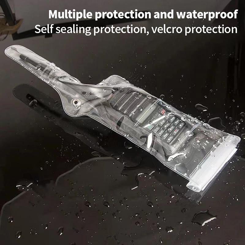 Waterproof Case Pouch For Baofeng Walkie Talkie Two-Way Radios Protector Cover