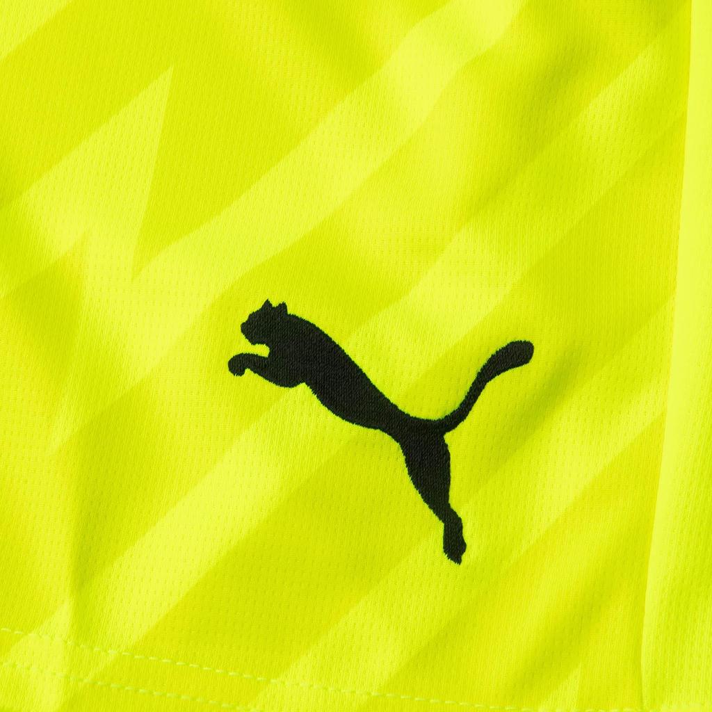 Puma Manchester City Licensed Match GK Geometric Pattern Printed Elastic Waist Football Casual Shorts Men Shorts Yellow 771547-90