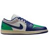 Air Jordan 1 Low Rare Air Men Sneakers Blue White Navy 553558-147