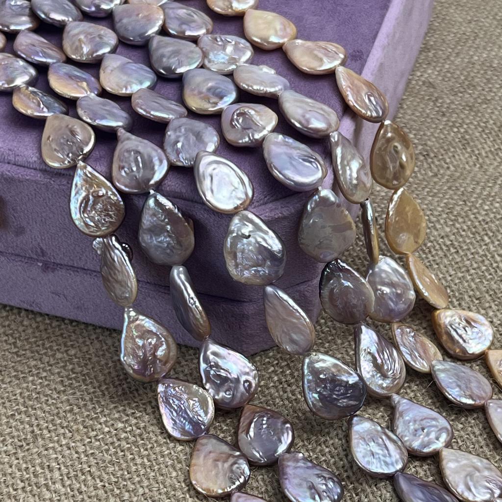 Drop Candy Colored Baroque Pearl 20x25mm For Jewelry Making DIY Necklace Bracelet Earrings Accessory