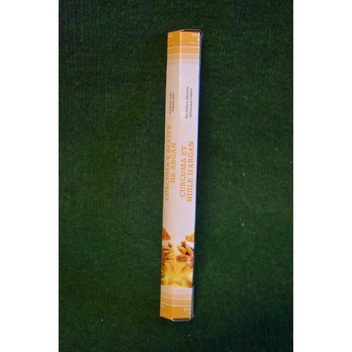 Encens - Green Tree - Curcuma Et Huile D’argan - Naturel - Bénéfique Pour La Peau - Mixte