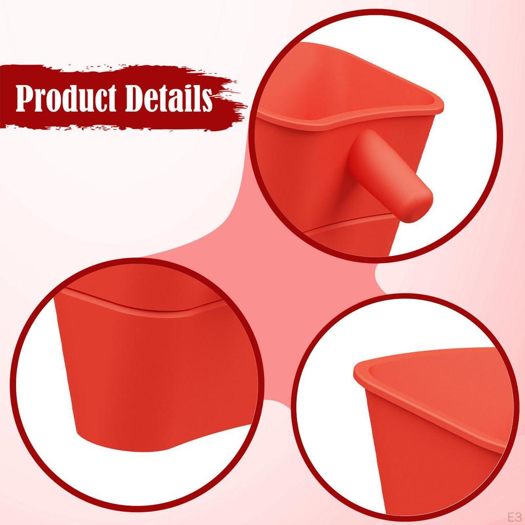 Silicone Flour Funnel Baking Accessories Enables Guided Pouring Gift Kitchen Gadget Stand Mixer