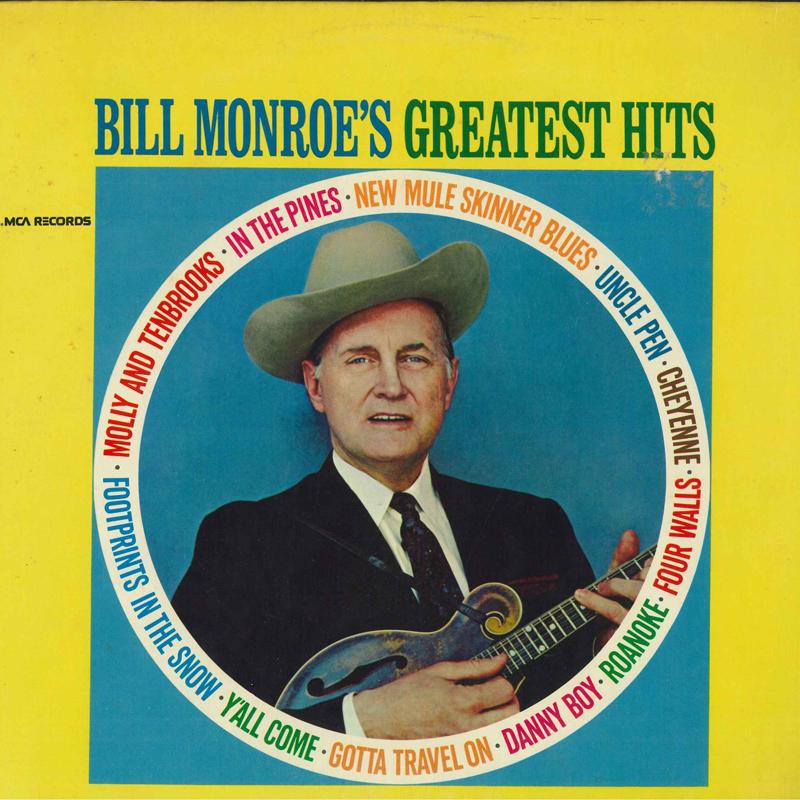 

LP Record BILL MONROE - Bill Monroe s Greatest Hits MCA17 MCA US Country Used