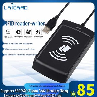 Şifreleme ve Web Geliştirme Desteği ile USB NFC RFID & CPU Kart Okuyucu/Yazıcı