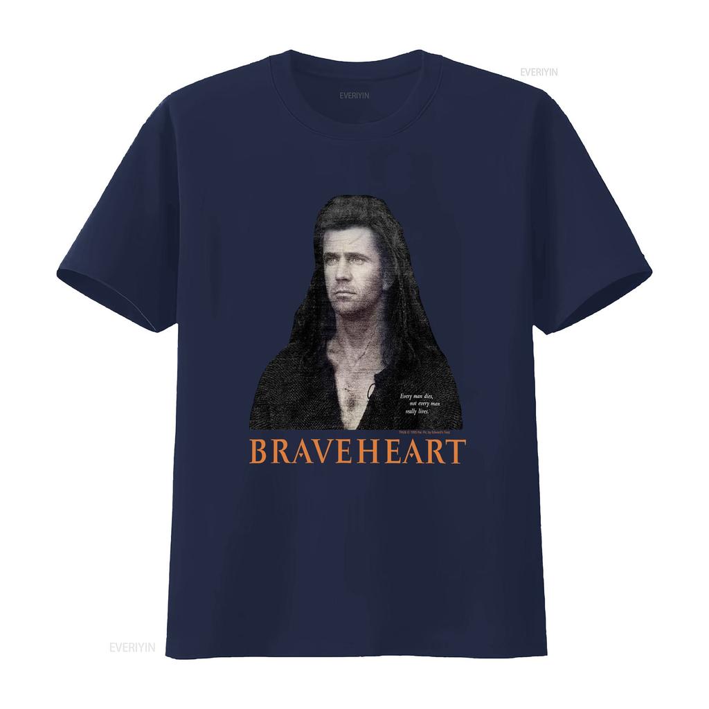 Vintage S Braveheart Movie Promo Tee Black L T Vintage Washed Streetwear Top For Everyday Wear Slightly Versatile Stretched