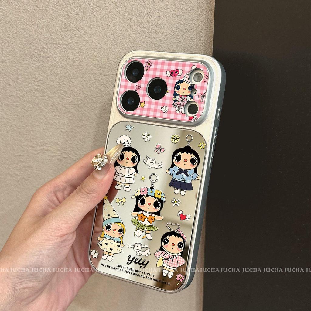 Applicable to iphone17promax mobile phone case cartoon fashion apple 16 advanced sense all-inclusive anti-drop Xiaoyu yuyu