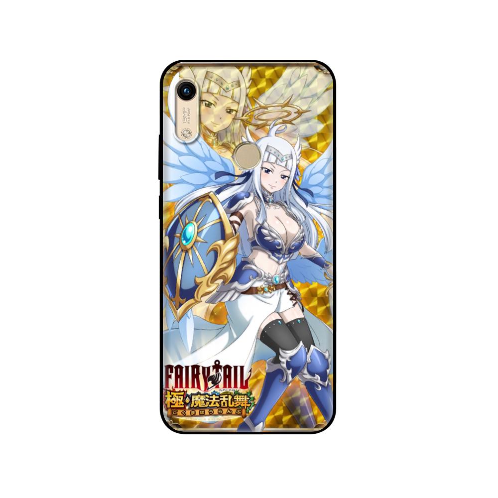 

Черный чехол из ТПУ для Huawei Honor 8a Prime 8s Prime 9 Lite Honor 9A 9C 9X Premium 9x Pro 9S чехол японского аниме Fairy Tail honor 9C