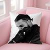 D-Drake For All The Dogs Pillow Case Sofa Short Plush Double-Sided Hd Printing Room Home Office Gift Cushion Cover