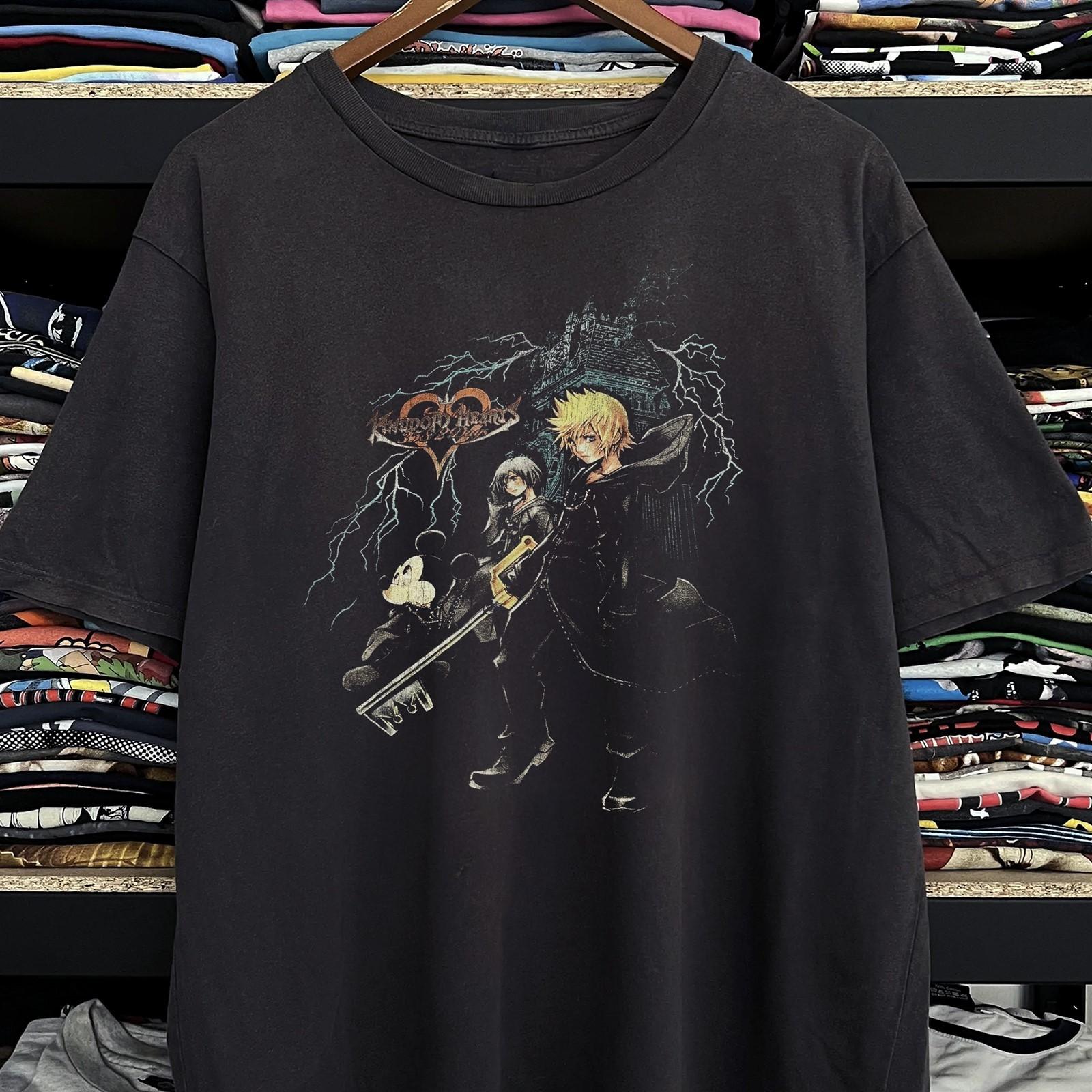 Kingdom Hearts Classic T-Shirt Black XL S